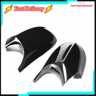 1/ 3 SERIES NON LCI E81/ E82/ E87/ E90/ E92/ E93 SIDE MIRROR COVER CAPS REPLACEMENT GROSS BLACK BODY
