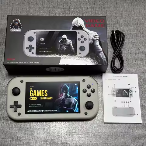 M17 Handheld Video Game Console, Open Source Sistema Linux Pocket Video Player portátil, Retro Gamin