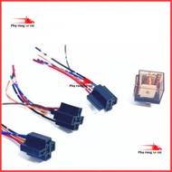 Relay jack, 4-pin, 5-pin 12v 24v large pin relay jack