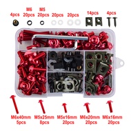 177 cái Bộ dụng cụ bu lông CNC đai ốc vít cho CBR600RR cbr900rr cbr929rr CBR1000RR CBR 600RR 900rr 9