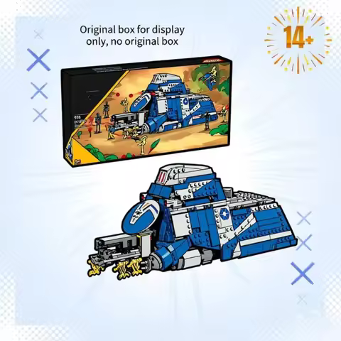 Split Force 976PCS MTT Galaxy Troop Boat FIT 75435 Restores Building Blocks Collections Christmas Br