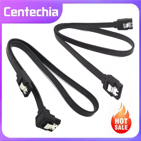 40/50CM Bend 90 Degree Right-Angle Straight SATA HDD SSD Data Cable 6.0 Gbps With Locking For Asus S