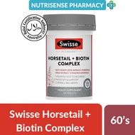 Swisse Ultiboost Horsetail + Biotin Complex Tablets - 60's [Hair Loss, Healthy Hair]