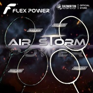FLEX POWER Air Storm Power Series Badminton Racket | 4UG1 | Max Tension 36lbs | Raket