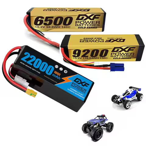 DXF Lipo 4S 6S 22.2V 22000mAh Battery 6500mAh 9200mAh with XT90 EC5 For RC Helicopter Drone UAV FPV 