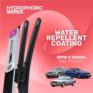 Trapo Hydrophobic Car Wiper Blades BMW 3 Series E30 / E36 / E46 / E90 / E92 / E93 / F30 / GT / G20 (