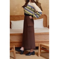 (new) Brown Skirt From c.h.m.official