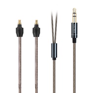 【Direct-sales】 For Ie40 Ie40pro Earphone Replaceable3.5mm Stereo Silver Plated Upgrade Headphone Cab