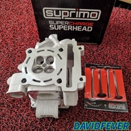 HEAD RACING SUPRIMO WITH VALVE ONLY LC135 LC / Y15 Y15ZR ( 19/23 ) ( 19/22 ) ( 20/23 ) ( 23/26 )