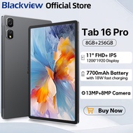 [NEW Arrival]Blackview Tab 16 Pro Tablet 8GB+256GB Pad 11'' FHD+ Display 7700 mAh Battery Android Widevine L1 Unisoc T616 Tablet PC Android tablet