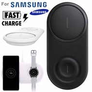 Samsung EP-P5200 2in1 Fast Wireless Charger Duo Pad for Galaxy s22/ s8/s9/S10/s20 /Watch S2/3