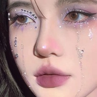 钻石珍珠贴面妆舞台妆容钻贴脸部贴水钻泪泪痣妆闪钻20250912
