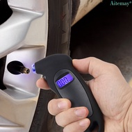 Aitemay Tire Pressure Gauge 0-150 PSI Backlight High-Precision Digital Tire Pressure Monitoring Car 