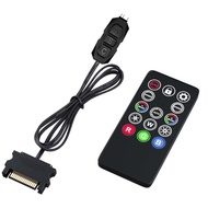 ShakingTank Mini ARGB PC Fans Controller Kit for RGB Case Fans, PC ARGB LED Strip，14 Key-17Key Remot