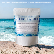 Pure Celtic Sea Salt 200g / Rich in Magnesium and Un-refined / From France / เกลือทะเล แท้ จากฝรั่งเ