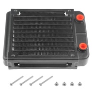 10 Pipe Aluminum Heat Exchanger Radiator for PC CPU CO2 Laser Water Cool System Computer 120mm(B)