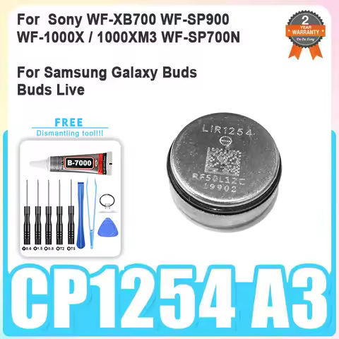 Replacement Battery For Sony WF-XB700 WF-SP900 WF-1000X / 1000XM3 WF-SP700N For Samsung Galaxy Buds 