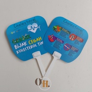 Cholesterol Fan - Wise Clever Souvenir Fan Prevents High Cholesterol - Health Souvenir Fan