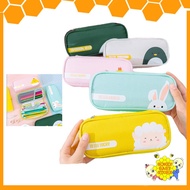 Kotak Pensel Kartun Haiwan Kapasiti Besar Cartoon Animal Pencil Box Big Capacity