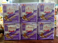 Elis Fairy Wings ผ้าอนามัยเอลิส 30ซม. 12ชิ้น (แพค*6) Elis sanitary napkin 30cm. 12pcs (pack * 6)