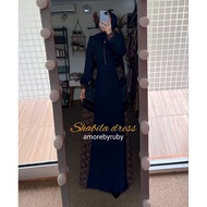 [✅Ready Stock] Gamis Terbaru Shabila Dress Ori Brand Amorebyruby