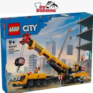 LEGO City Big Vehicles 60409 Yellow Mobile Construction Crane