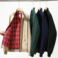 3sons Men's and Women's Harrington Jacket CLETO BLACK