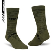 StayCool Socks Active Crew Socks - Titan Olive