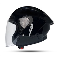 J15 JRX Helmet model MLA J5 halfface Black Gloss Solid Men's Women's Adults