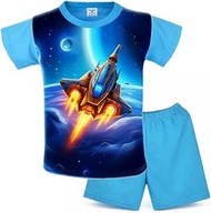 Boys' Short Sleeve Pyjamas | 100% Cotton | Boys Summer Pyjamas | Sleepwear | Pyjama Set | Short Pyja
