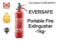 EVERSAFE Portable Fire Extinguisher (1kg) ABC Dry Powder