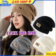 The Shop Is In Bangkok.knitted Winter Hat Head Circumference 55-58CM Crochet Windproof Korean Style 