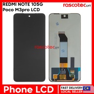 REDMI NOTE 10 5G / Poco M3 Pro M2103K19G M2103K19C M2103K19PG M2103K19PI Compatible LCD Touch Screen