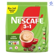 Nescafe 3 in 1 Instant Coffee Less Sugar (30x14g)