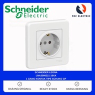 Schneider LEONA Saklar Lampu Putih - Saklar Listrik - Saklar Lampu Schneider LEONA White - Sakelar L