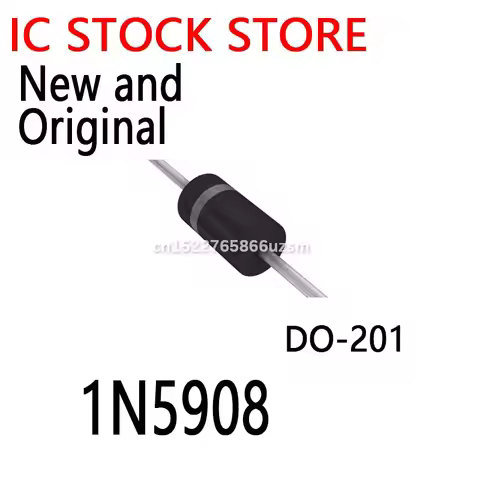 10PCS New and Original DO-201AD Schottky diode 1N5908A DO-201 new original 1N5908