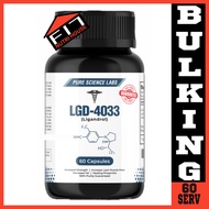 Sarms LGD4033 LIGANDROL PURESCIENCELABS (60 Caps / 5mg) BULKING / GAIN MUSCLE AND WEIGHT / STRENGTH