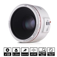 YONGNUO YN50mm F1.8 II Large Aperture Auto Focus Lens 50mm F1.8 Lens For Canon DSLR Camera