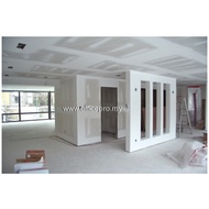 IP-GBP Plain Gypsum Board Office Partition