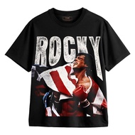 【Stock】 Baju R0CK-YYYY KAOS FILM  T-shirt Casual Cotton Soft Tshirt Lelaki Wanita Women Tee Street S