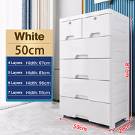 IKEA Plastic Drawer Cabinet Storage Cabinet With Wheels/Lock Chest Drawer Baju Almari Baju Murah Dra