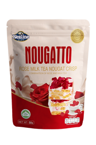 [ยกลัง 60 ห่อ](50 กรัม) Nezline Nougatto Nougat Crisp นูกัตโตะ ขนมนูกัต มาเคียโต้ 3 รสชาติ ขนาดพกพา 