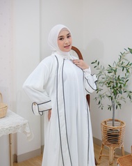 Lori Abaya Set 2 in 1 | Abaya Crinkle Airflow | Abaya Outer | Free Bross