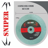 SNIPER 6" X 5/8" X 1/2" GC120 Silicon Carbide Grinding Wheels GC120