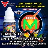 Vitamin Burung Sakit Antibiotik Bio-M/Suplemen burung/vitamin burung/penggacor burung
