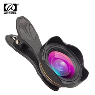APEXEL Professional Optic Phone camera lends kit 15mm 4K Wide angle lens no distortion for iPhoneX 8