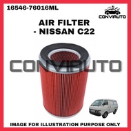 NISSAN C22 ~ AIR FILTER (16546-76016ML)