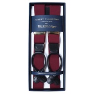 吊帶 Albert Thurston 酒紅色 原裝正品 英國製造 紳士 suspender