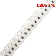 100pcs 1% 0805 SMD resistor 110K~10M 1/8W 110K 120K 150K 180K 200K 300K 470K 620K 750K 1M 2M 4.7 M 7