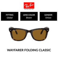 Ray-Ban  FOLDING WAYFARER  RB4105 710  Unisex Global Fitting   Sunglasses  Size 50mm